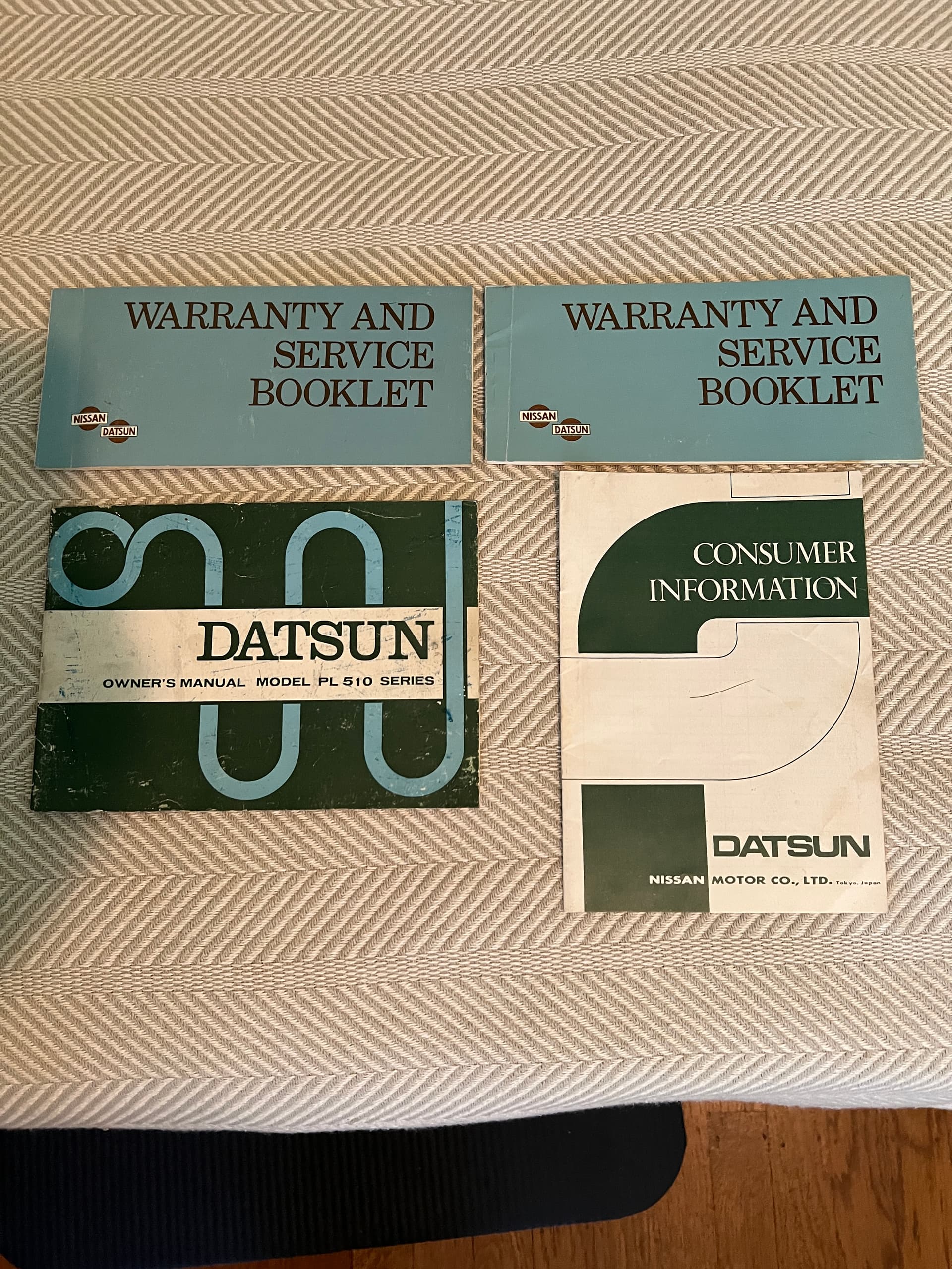 510 Owners Manual and Warranty/Service Booklets