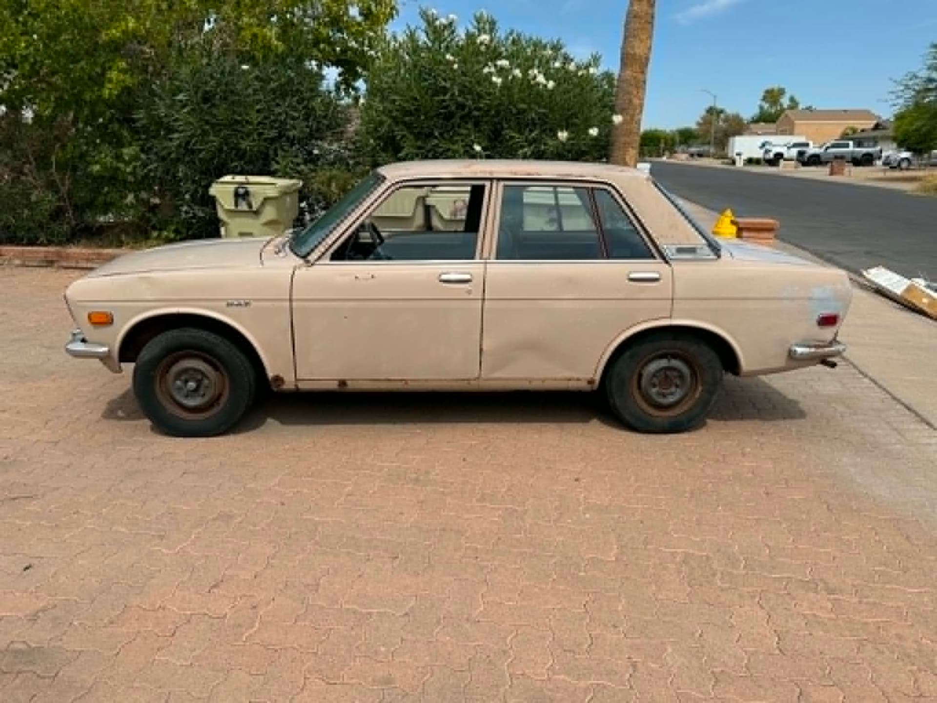 1971 Datsun 510,four door automatic .Runs and drives, all original