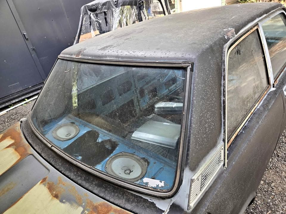 Datsun 510 Rear Glass