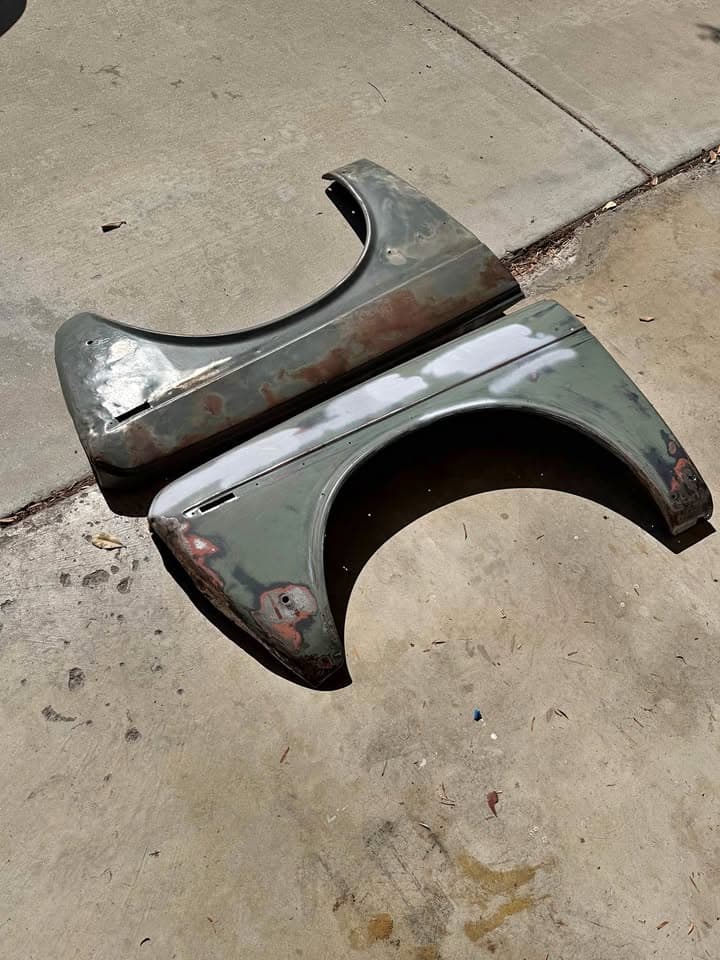 1968-1969 Datsun 510 Fenders